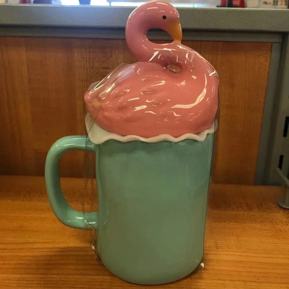Rae Dunn Vacay Mode Flamingo Mug - Picture 2 of 3